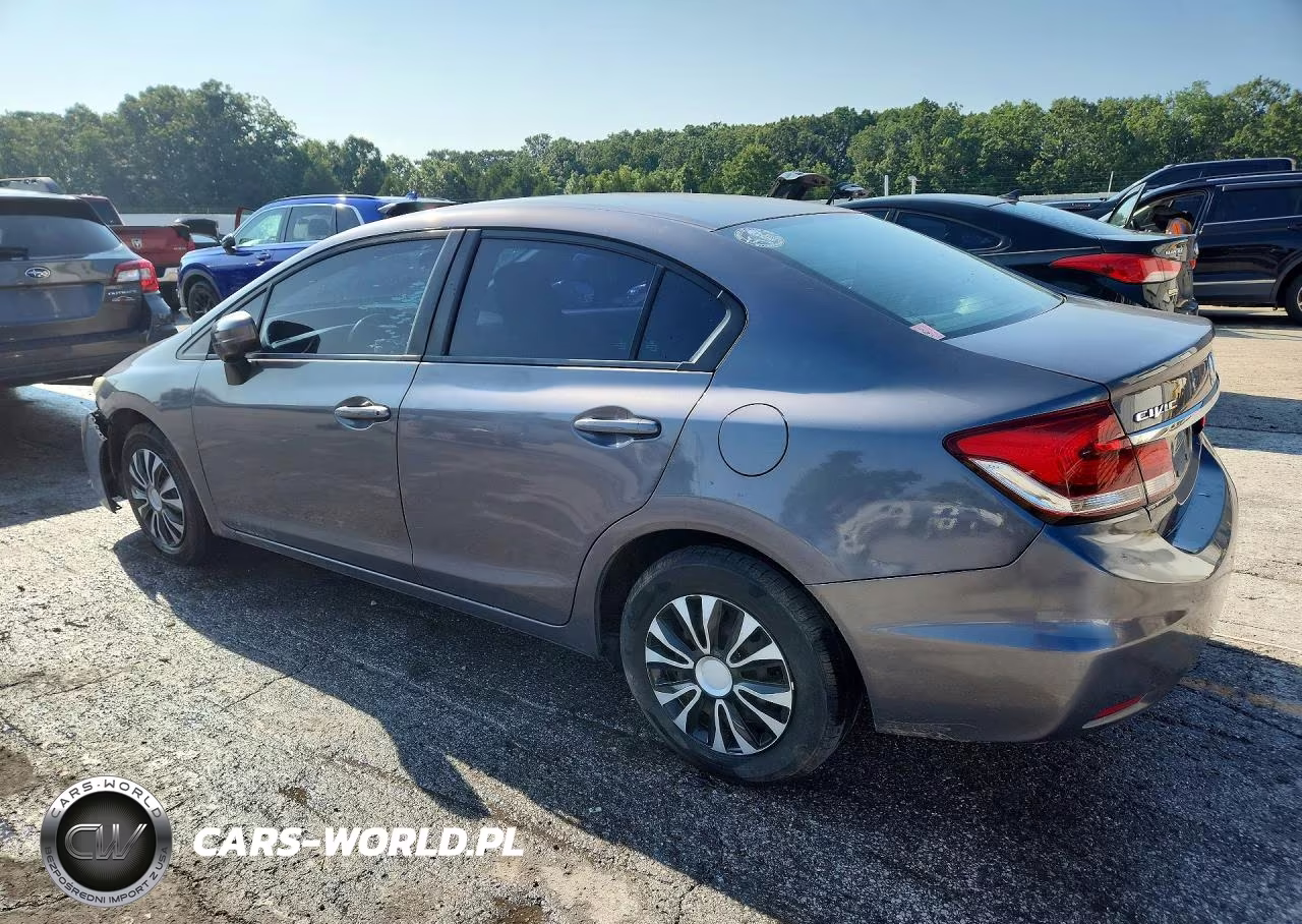 2014 Honda Civic Lx VIN:19XFB2F50EE069482 - 2