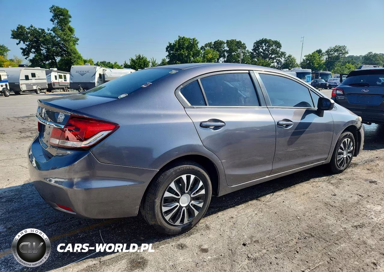 2014 Honda Civic Lx VIN:19XFB2F50EE069482 - 3