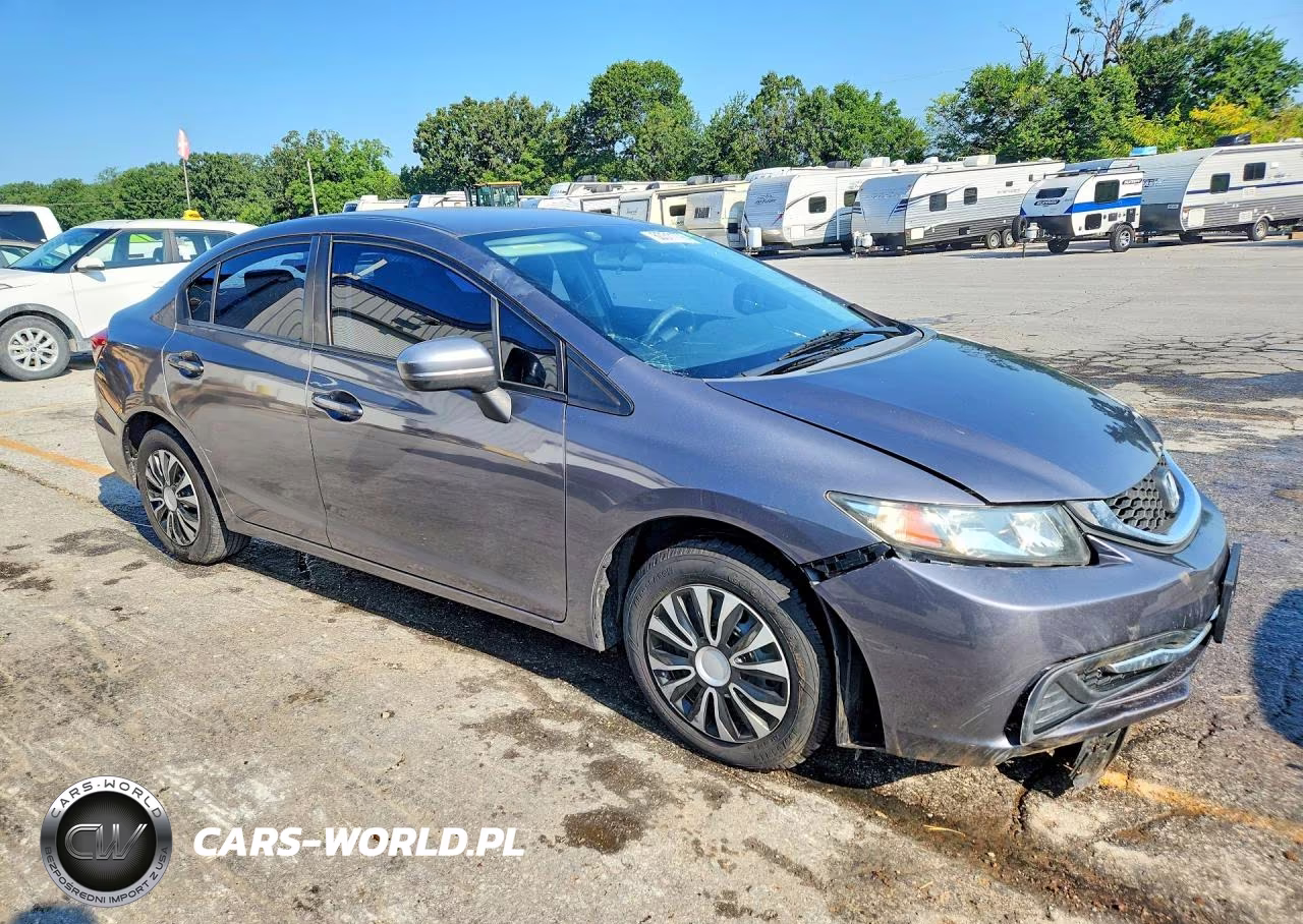 2014 Honda Civic Lx VIN:19XFB2F50EE069482 - 4