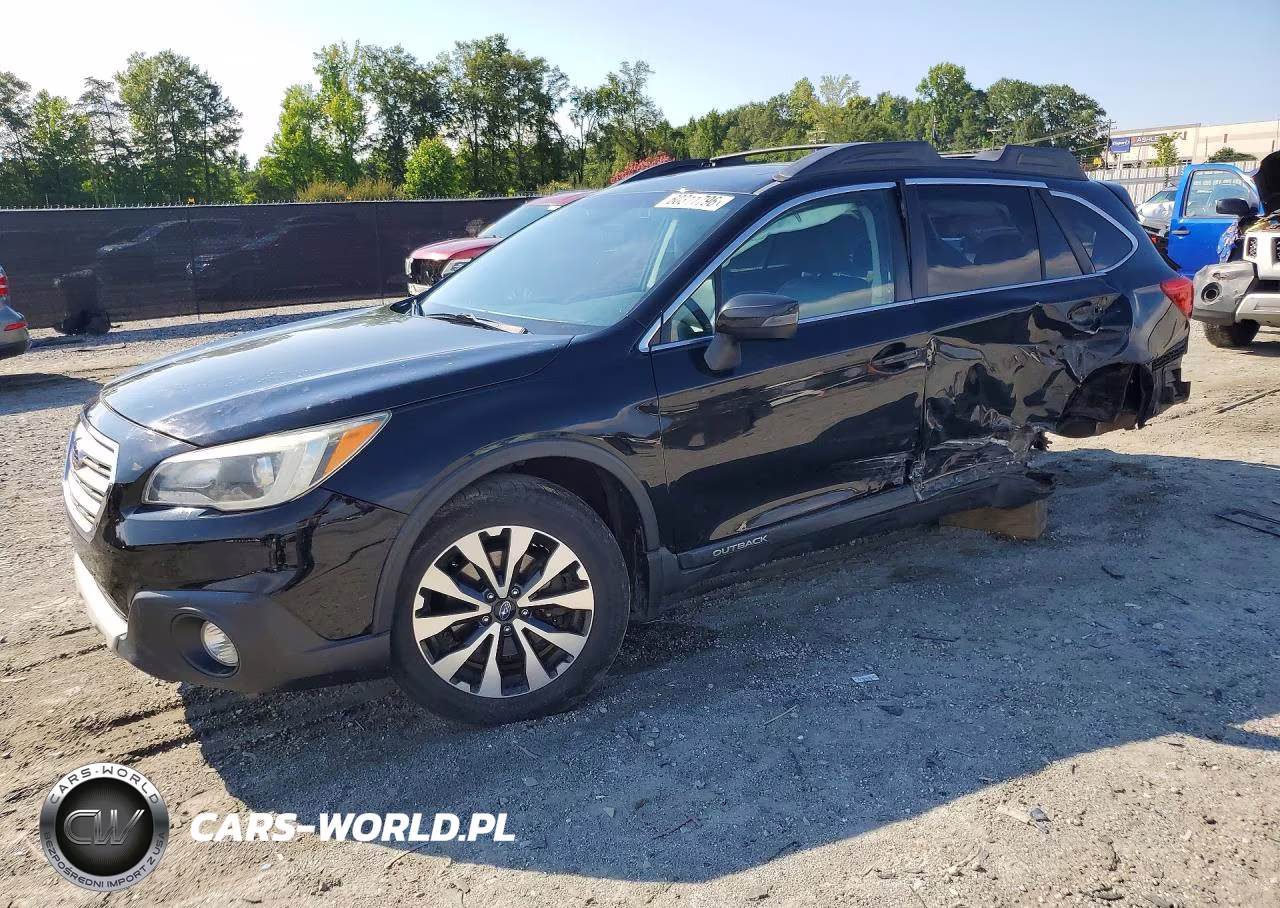 2016 Subaru Outback 2.5I Limited VIN:4S4BSBNC2G3211206 - 1