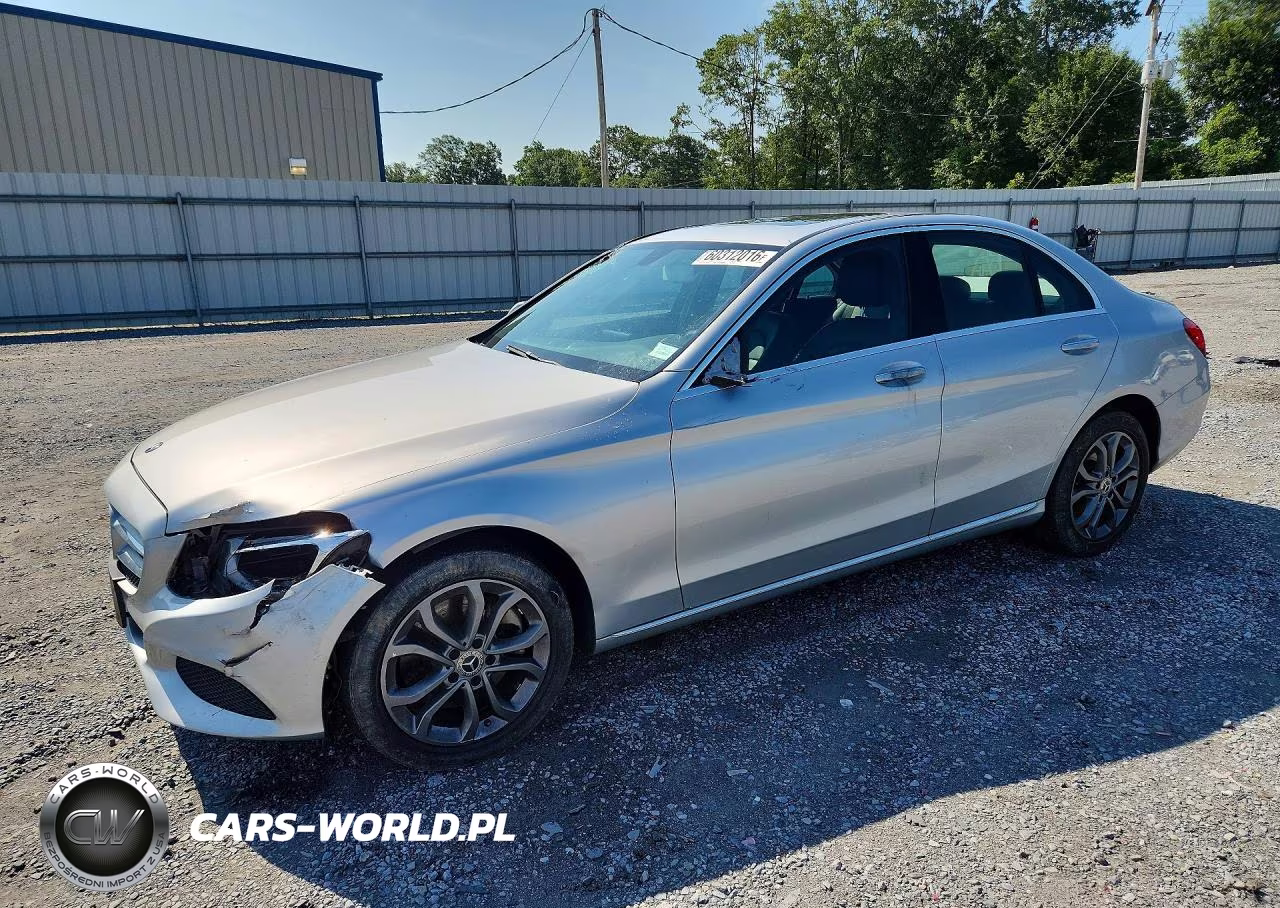 2018 Mercedes-Benz C 300 4Matic VIN:55SWF4KB4JU254214 - 1