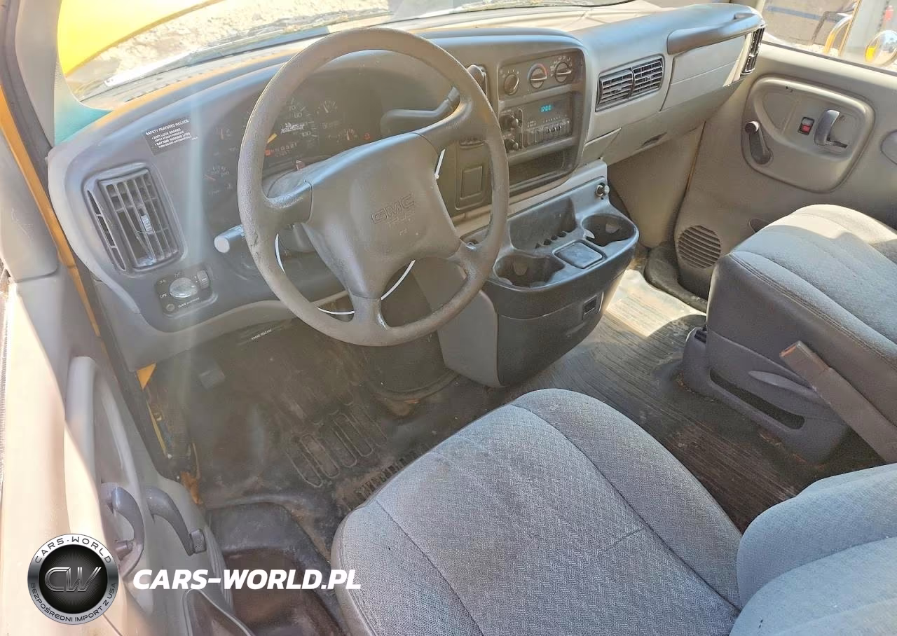 1999 GMC Savana Box Truck VIN:1GDHG31R0X1041337 - 8