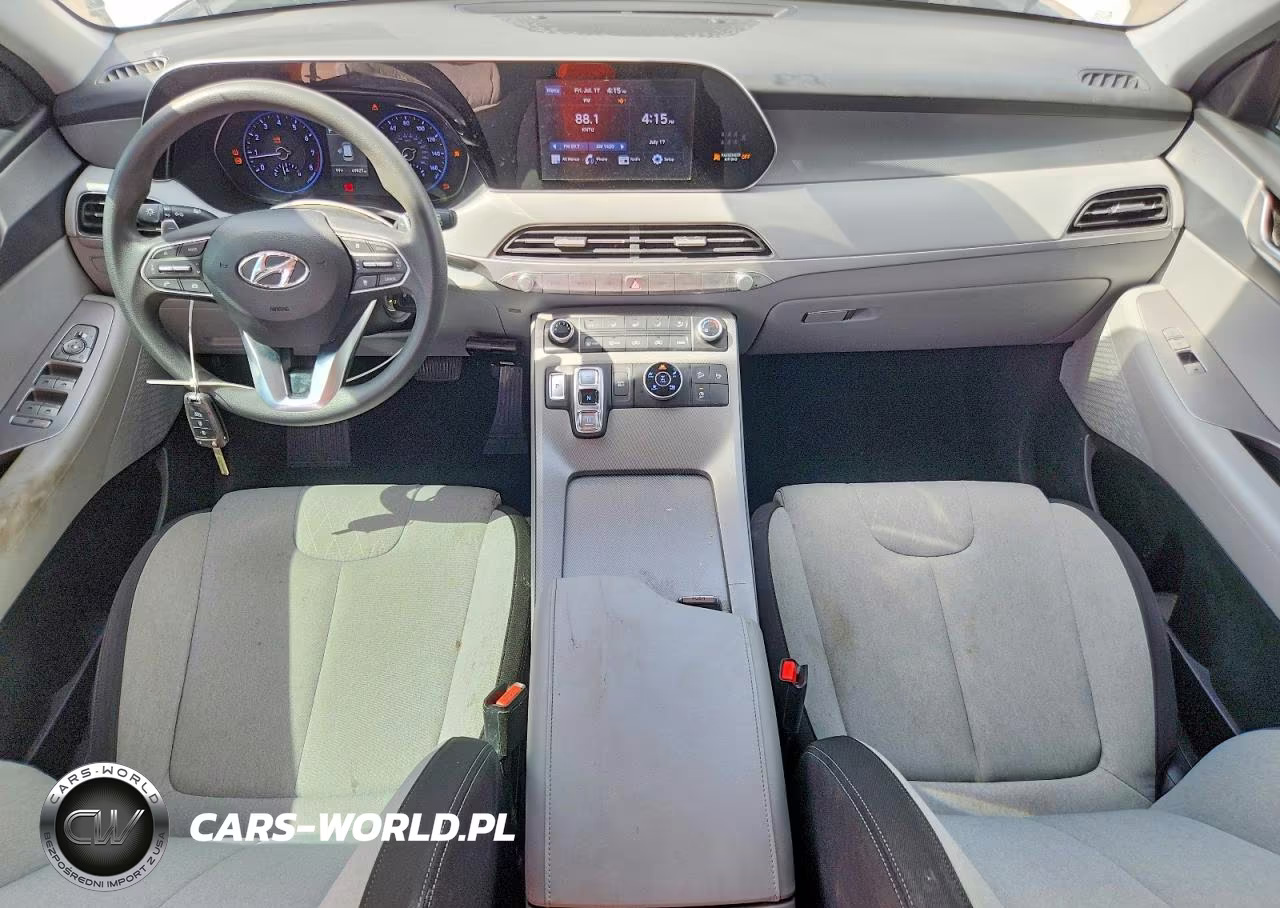 2021 Hyundai Palisade Se VIN:KM8R1DHE9MU202986 - 8