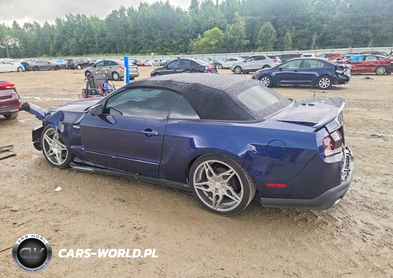 2011 Ford Mustang Gt VIN:1ZVBP8FF6B5110066 - 2