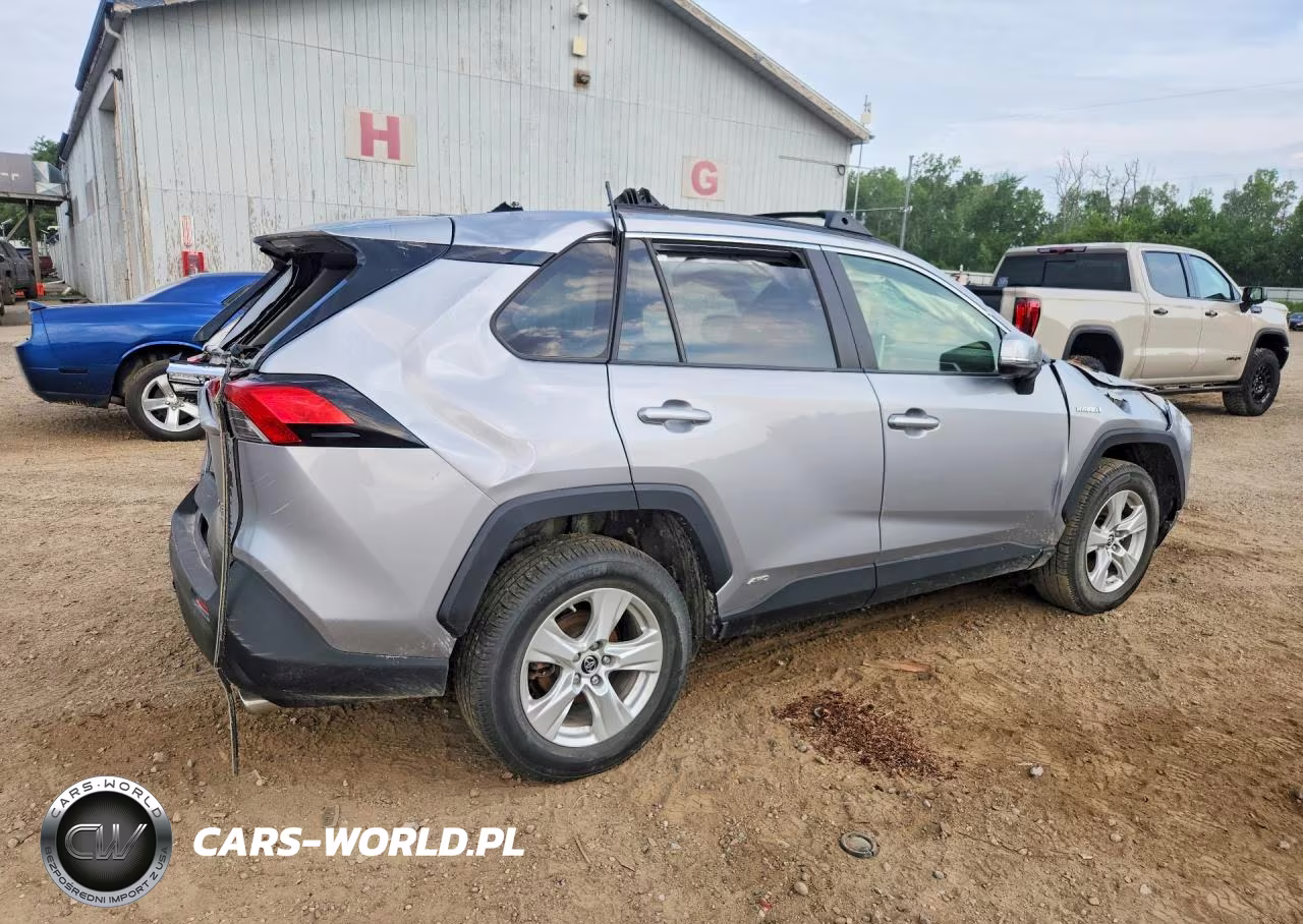 2019 Toyota Rav4 Hybrid Xle VIN:JTMRWRFV2KD007332 - 3