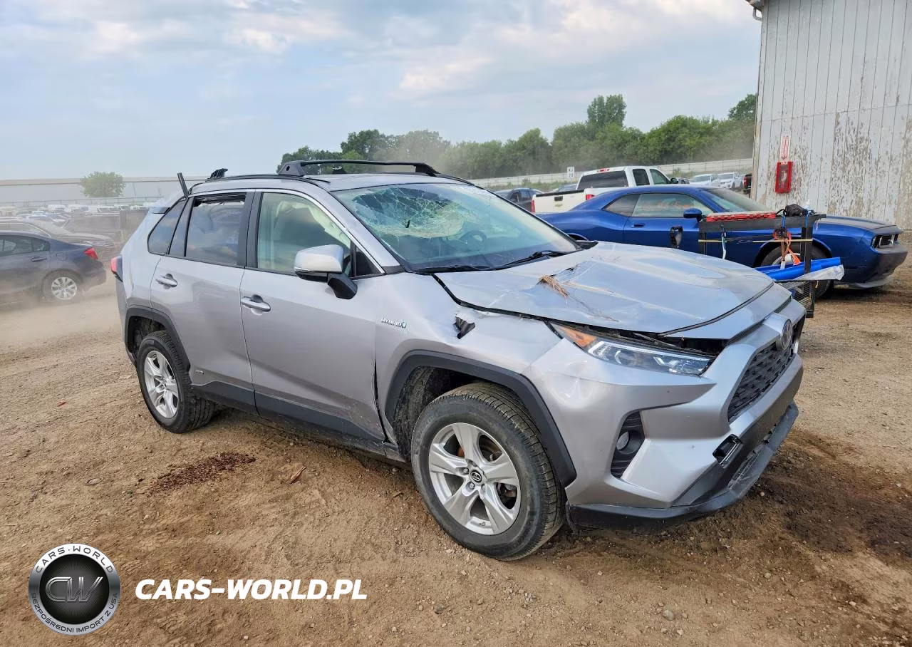 2019 Toyota Rav4 Hybrid Xle VIN:JTMRWRFV2KD007332 - 4