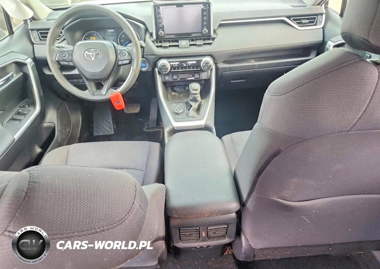 2019 Toyota Rav4 Hybrid Xle VIN:JTMRWRFV2KD007332 - 8