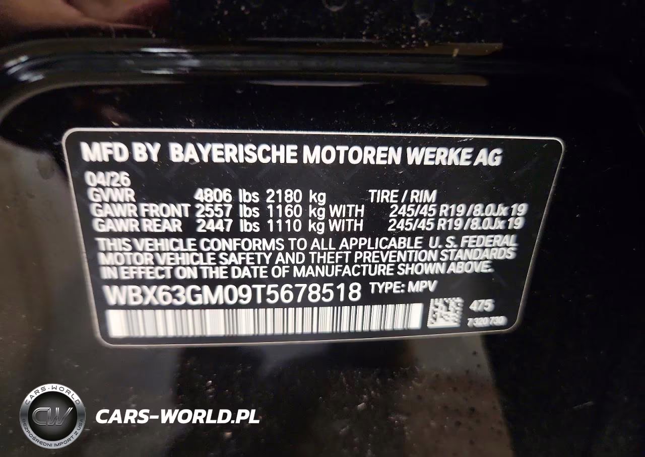 2026 BMW X2 xDrive28I VIN:WBX63GM09T5678518 - 14
