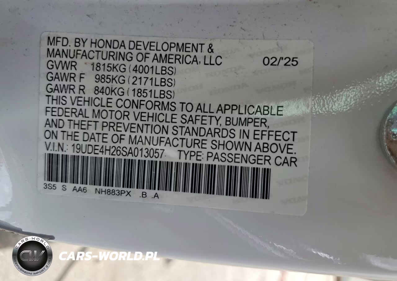 2025 Acura Integra VIN:19UDE4H26SA013057 - 13