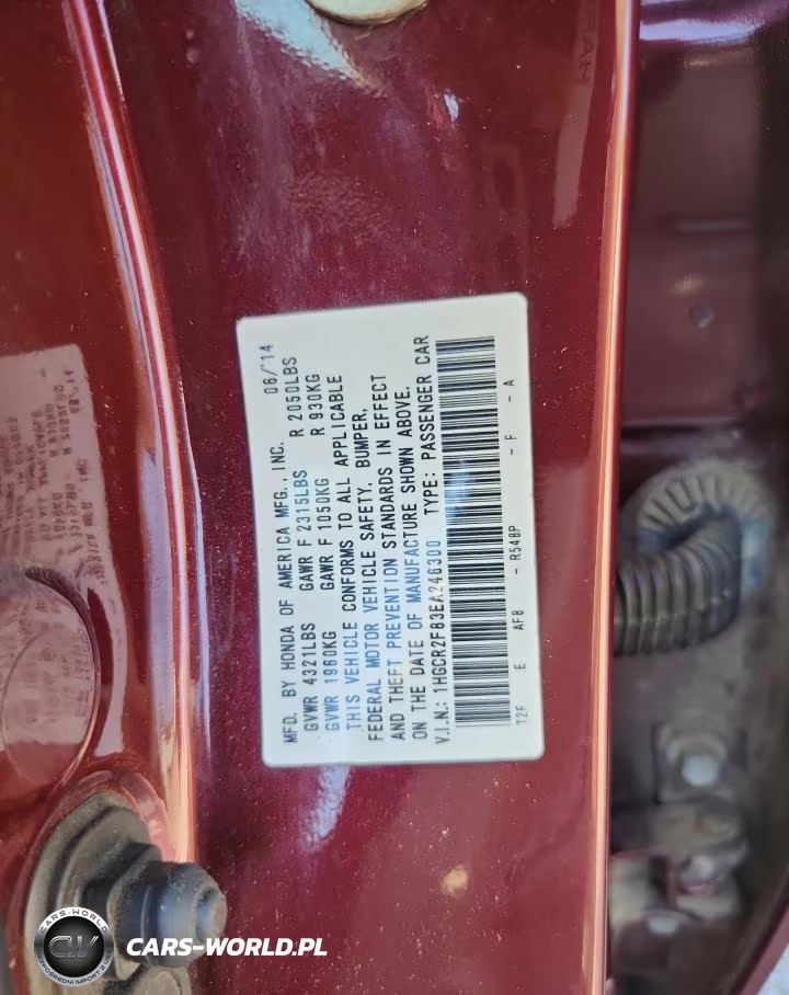 2014 Honda Accord Exl VIN:1HGCR2F83EA246300 - 13