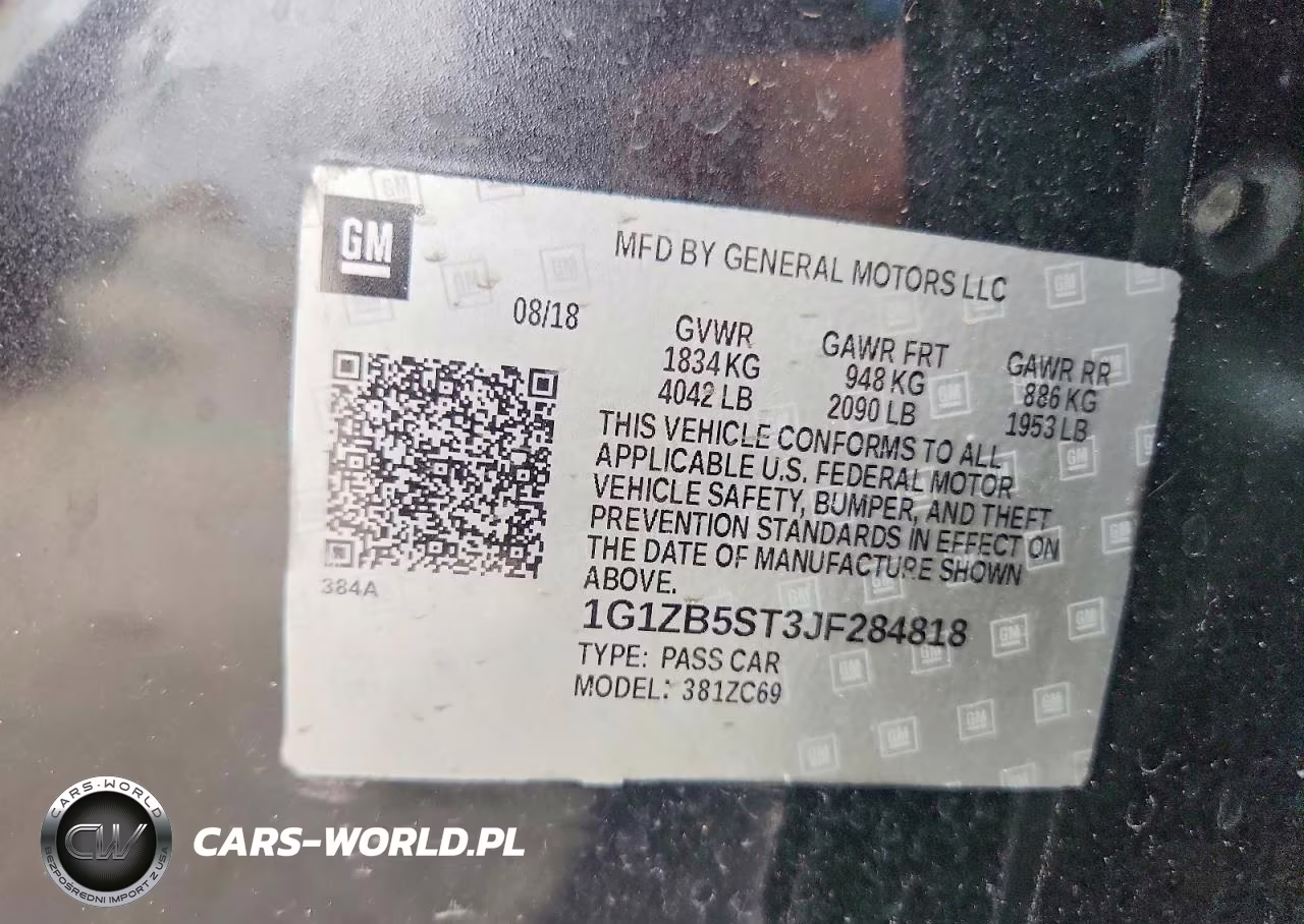 2018 Chevrolet Malibu Ls VIN:1G1ZB5ST3JF284818 - 13
