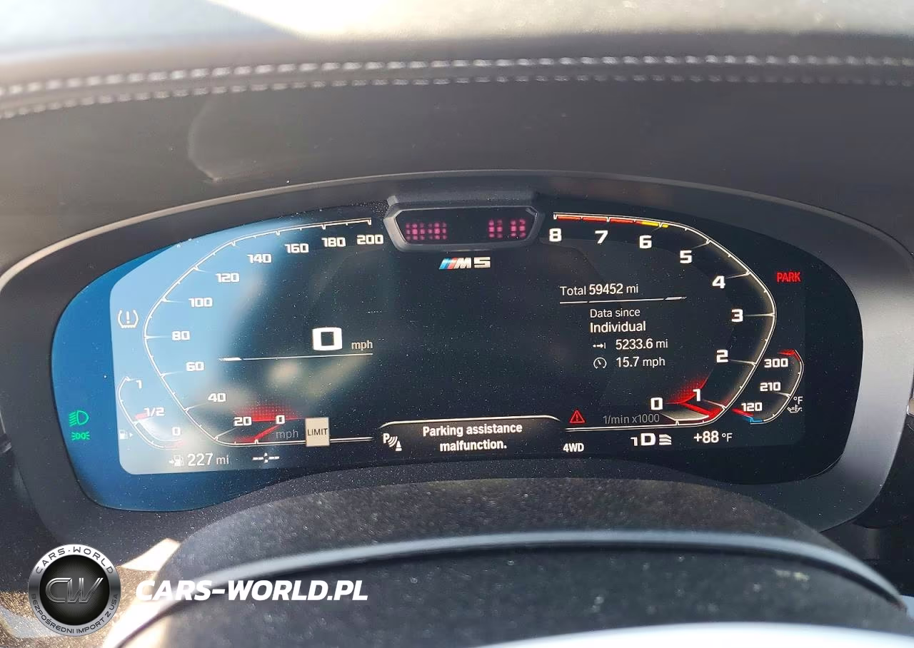 2021 BMW M5 VIN:WBS83CH05MCF49628 - 9