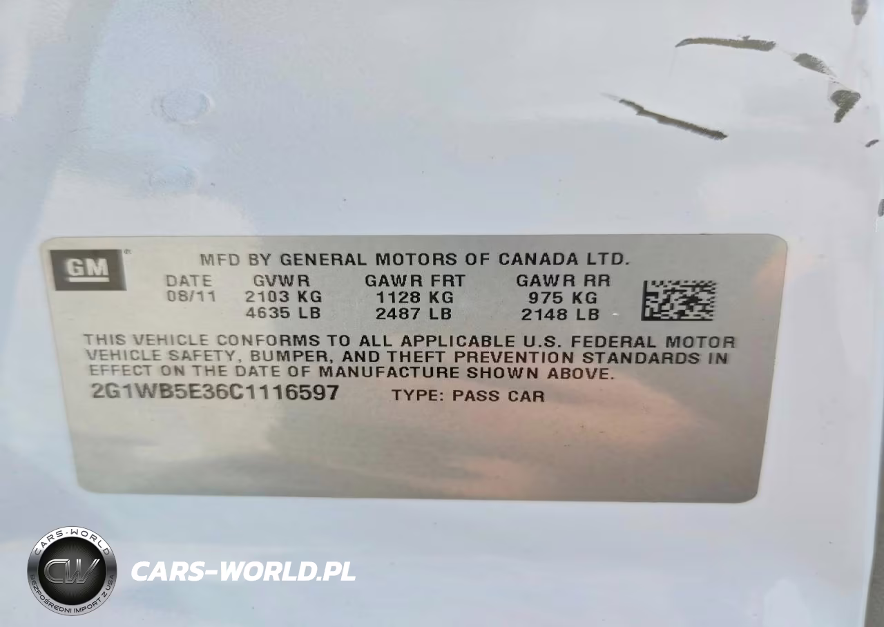 2012 CHEVROLET IMPALA LT VIN:2G1WB5E36C1116597 - 12