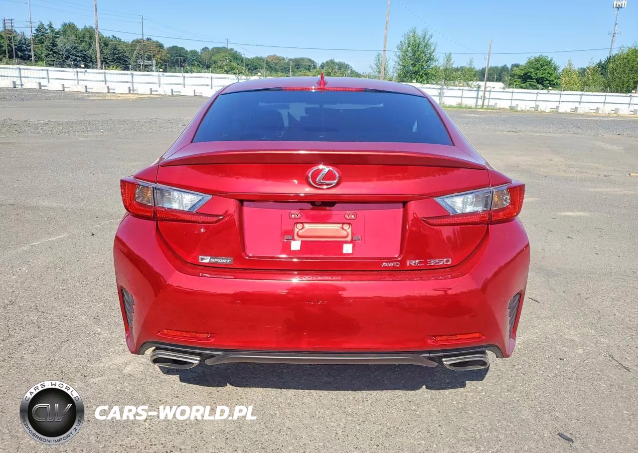 2016 Lexus Rc 350 VIN:JTHSE5BC5G5006242 - 6