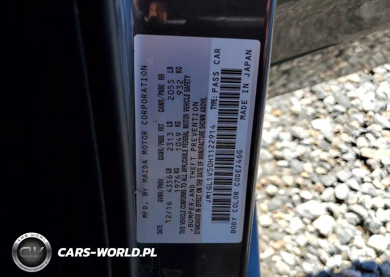 2017 Mazda 6 Touring VIN:JM1GL1V50H1122914 - 12