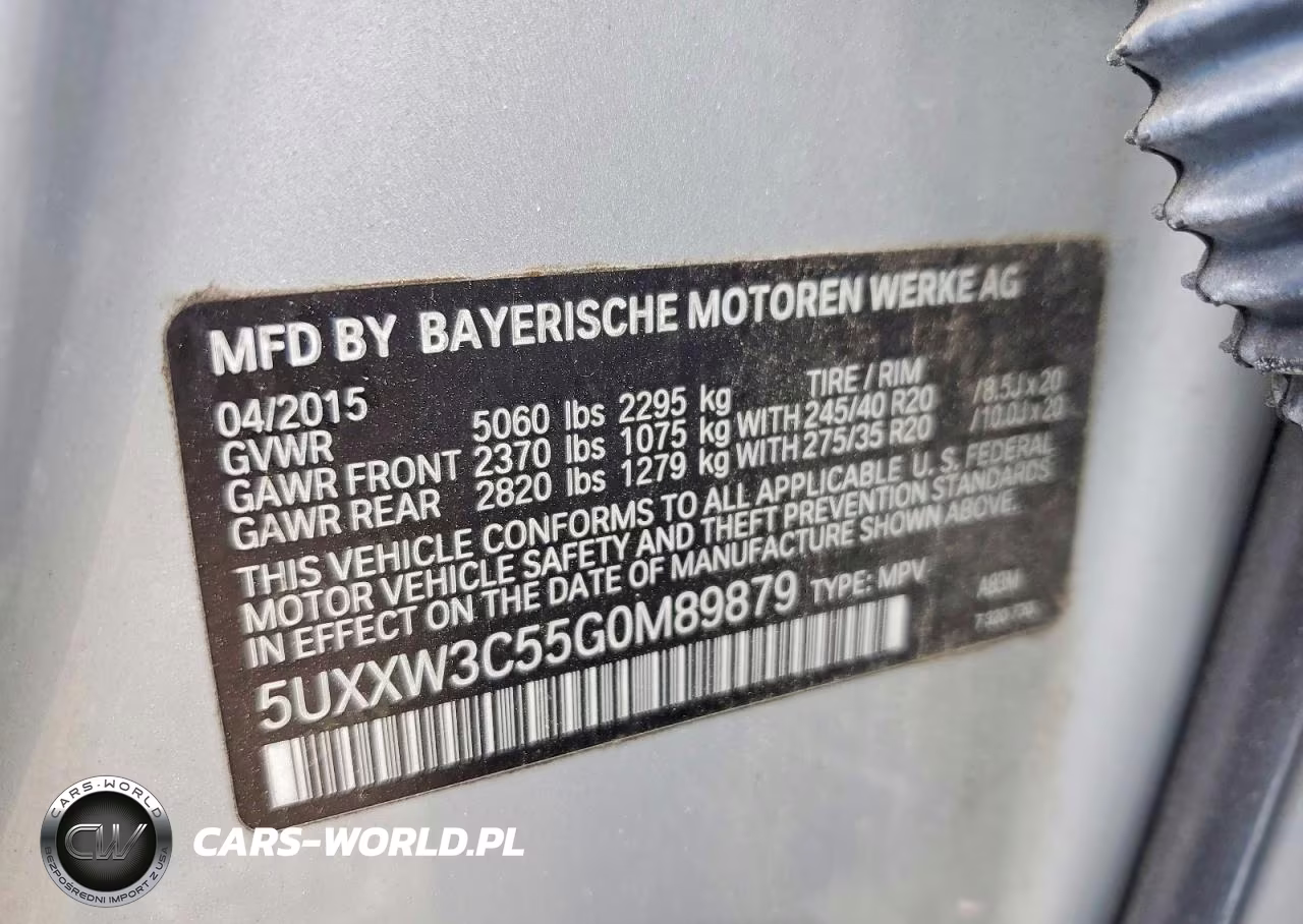 2016 BMW X4 xDrive28I VIN:5UXXW3C55G0M89879 - 13