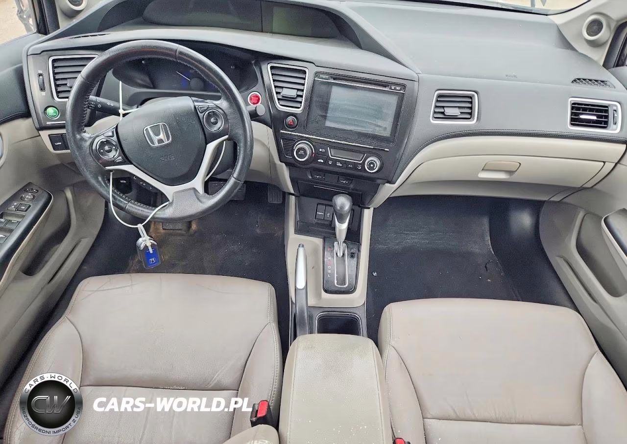 2015 Honda Civic Hybrid L VIN:19XFB4F30FE000576 - 8