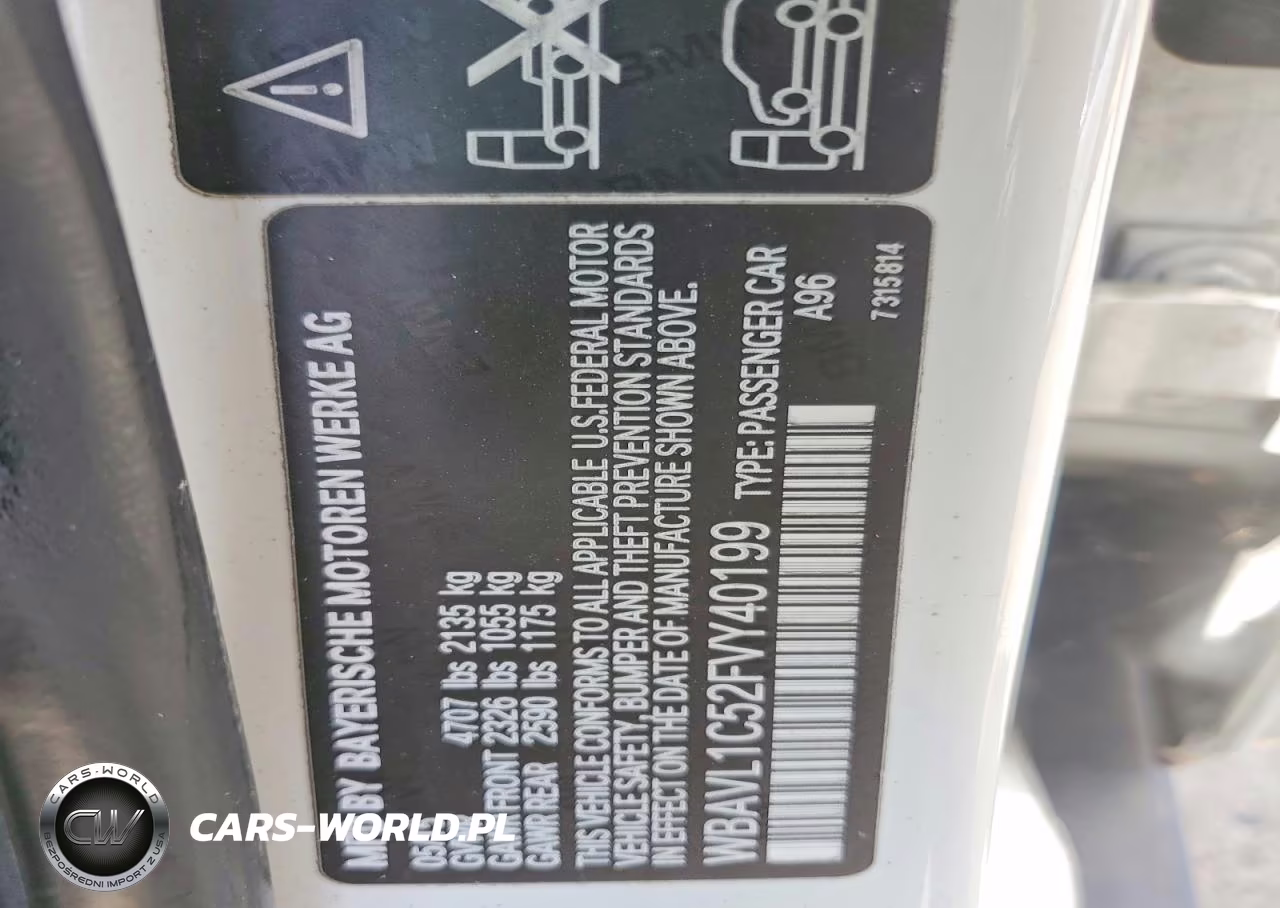 2015 BMW X1 xDrive28I VIN:WBAVL1C52FVY40199 - 12