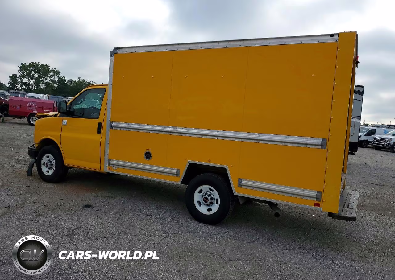 2022 GMC Savana Box Truck VIN:1GD07RFP3N1162335 - 2