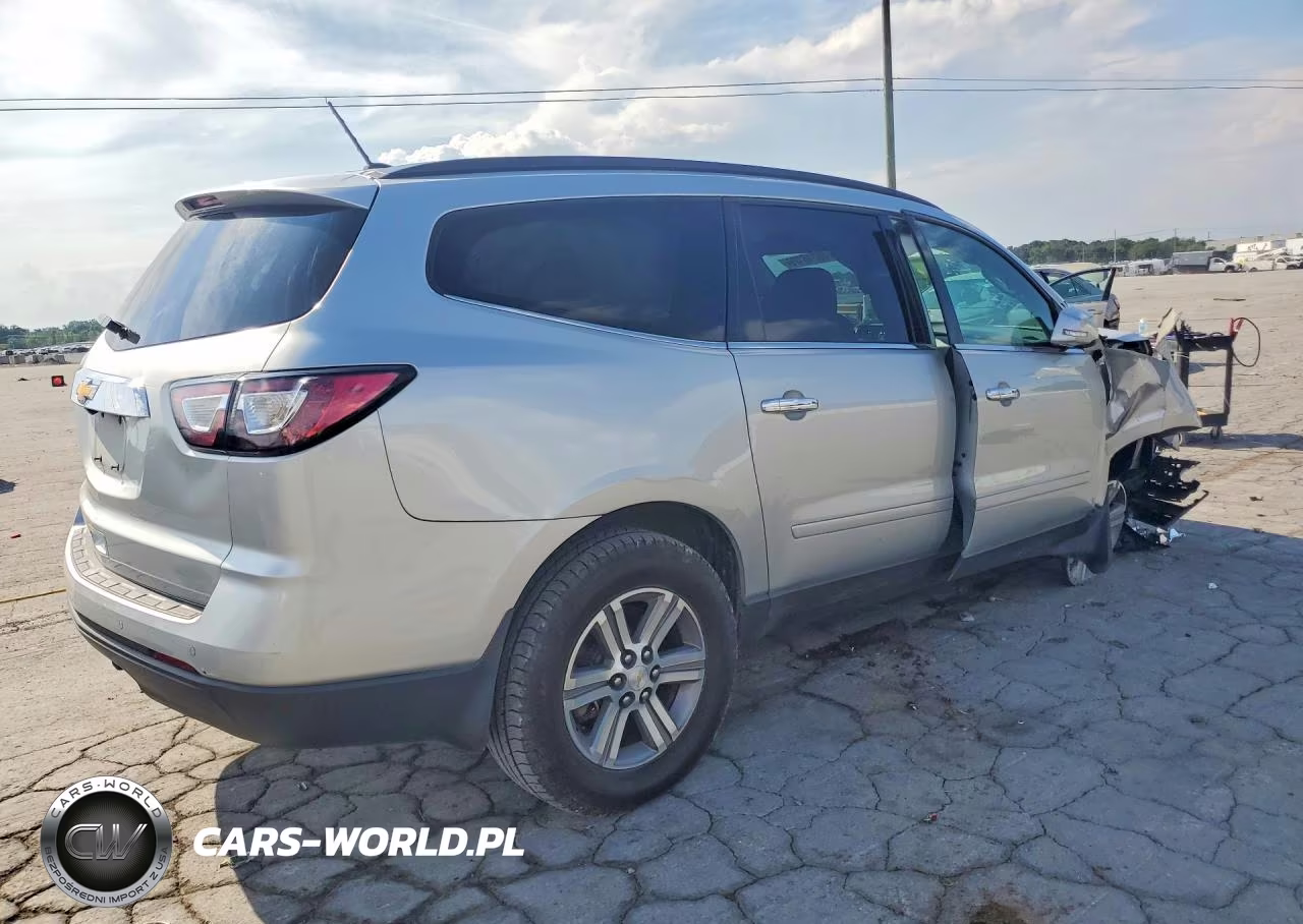 2015 Chevrolet Traverse Lt VIN:1GNKRHKDXFJ352896 - 3