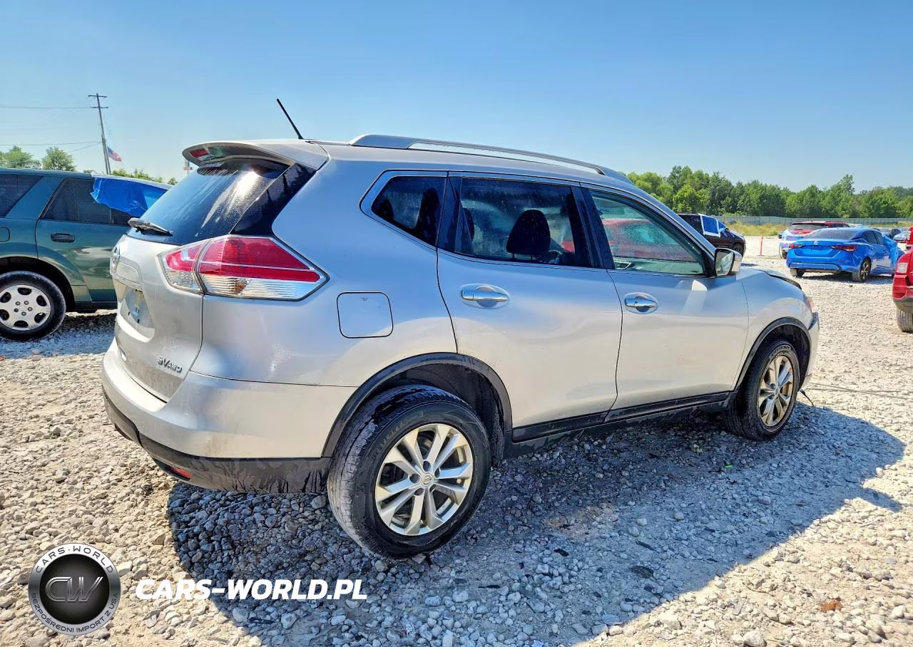 2016 Nissan Rogue Sv VIN:JN8AT2MV7GW151717 - 3