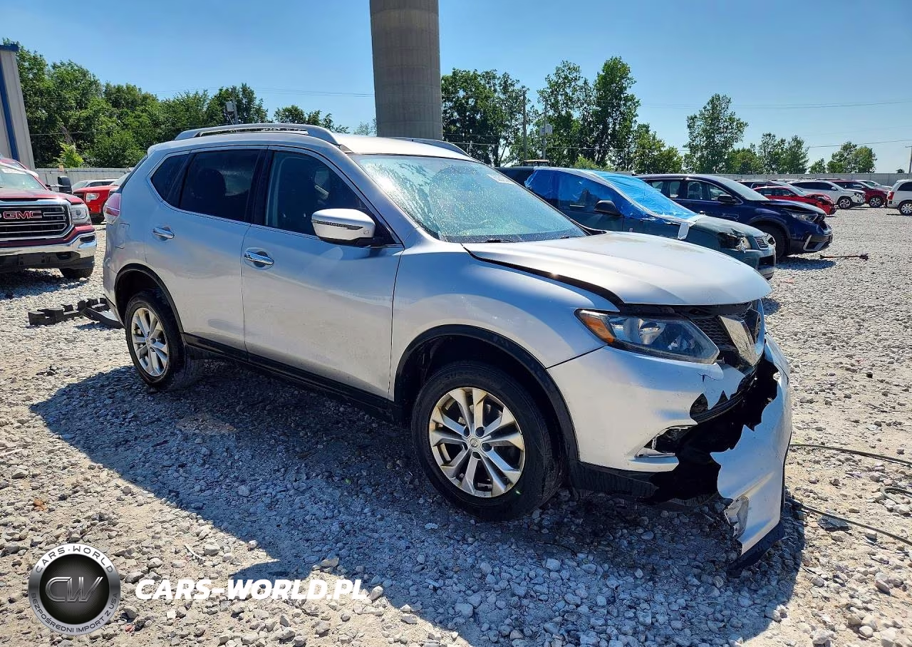 2016 Nissan Rogue Sv VIN:JN8AT2MV7GW151717 - 4