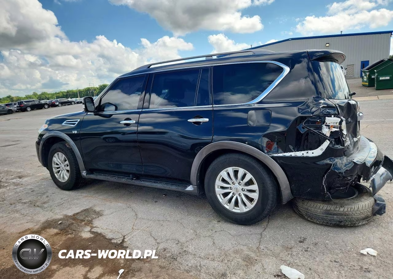 2019 Nissan Armada Sv VIN:JN8AY2ND1K9090086 - 2