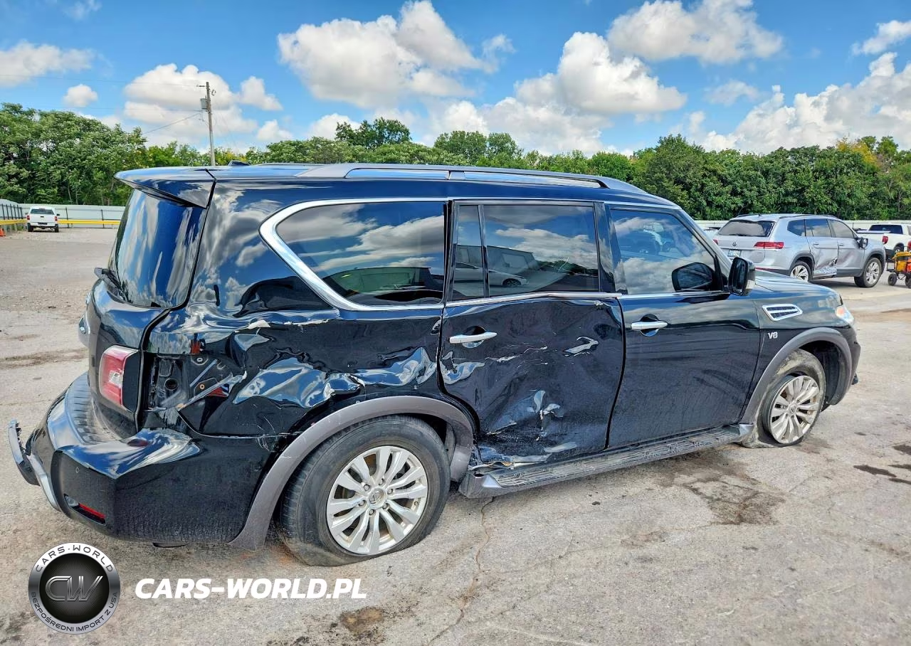 2019 Nissan Armada Sv VIN:JN8AY2ND1K9090086 - 3