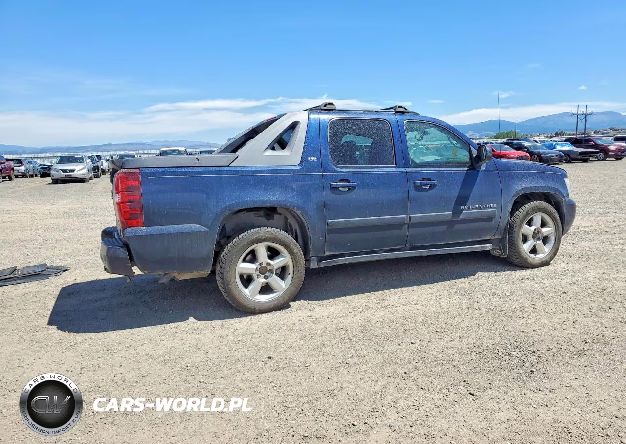 2007 Chevrolet Avalanche K1500 VIN:3GNFK12347G203522 - 3