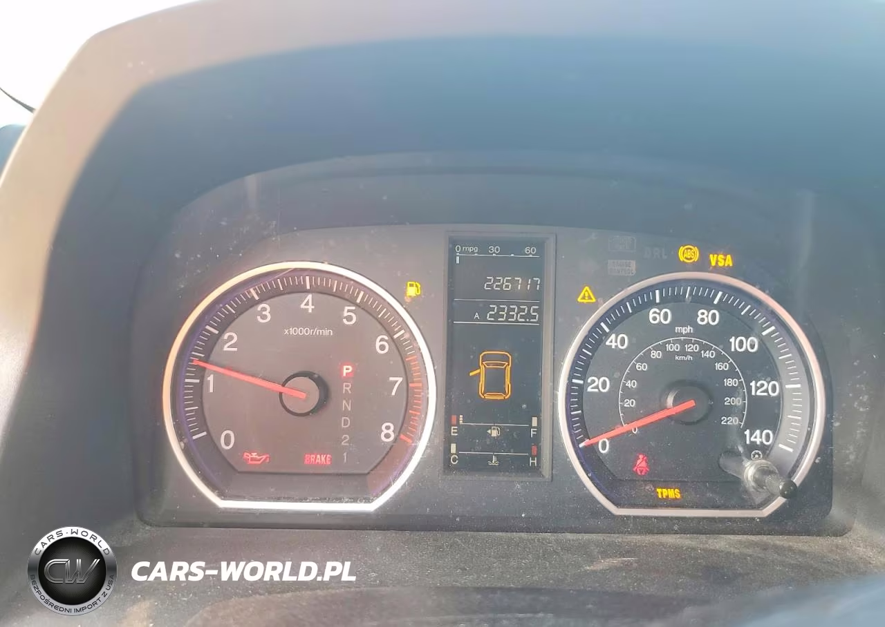 2009 Honda Cr-V Lx VIN:5J6RE38349L031458 - 9
