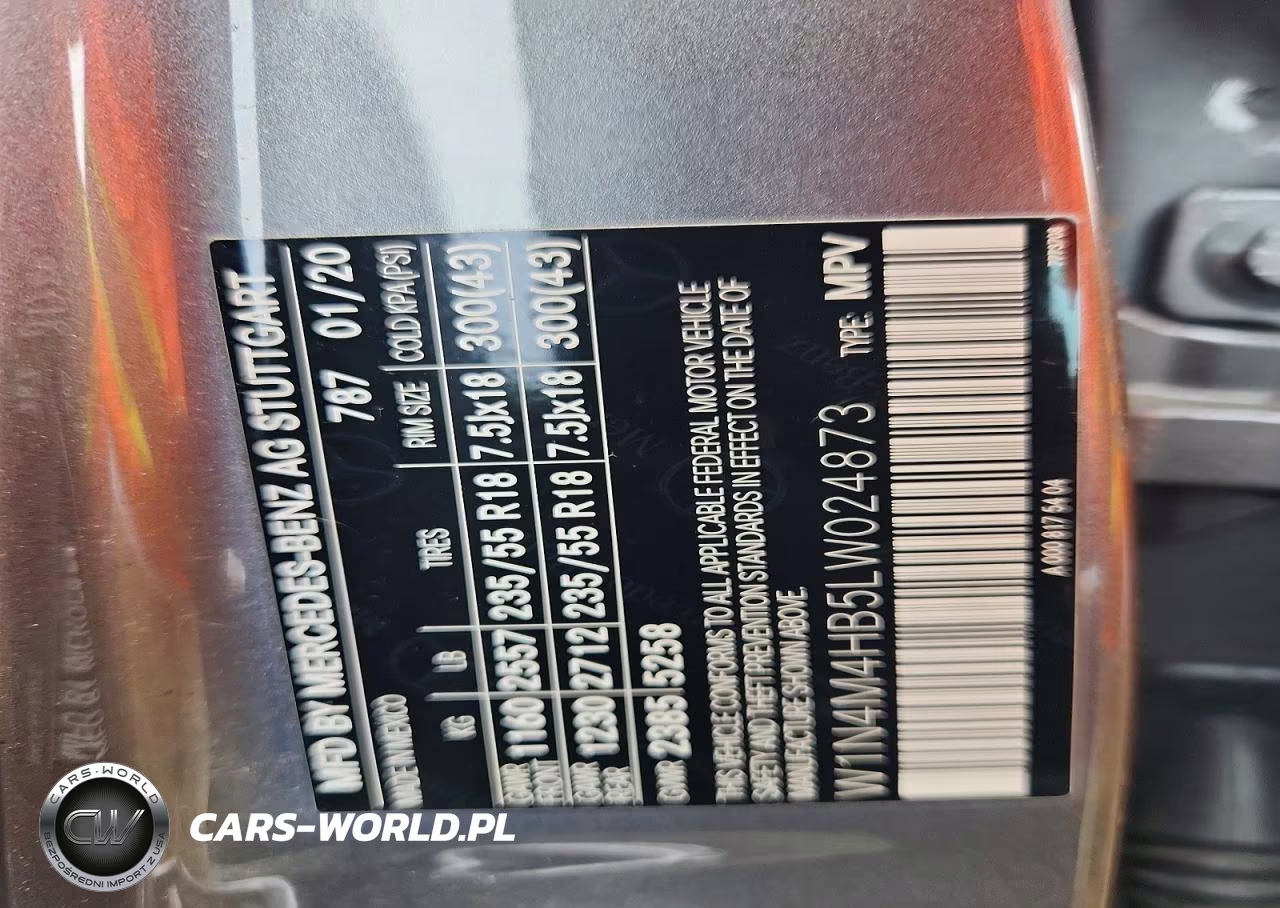 2020 Mercedes-Benz Glb 250 4Matic VIN:W1N4M4HB5LW024873 - 13