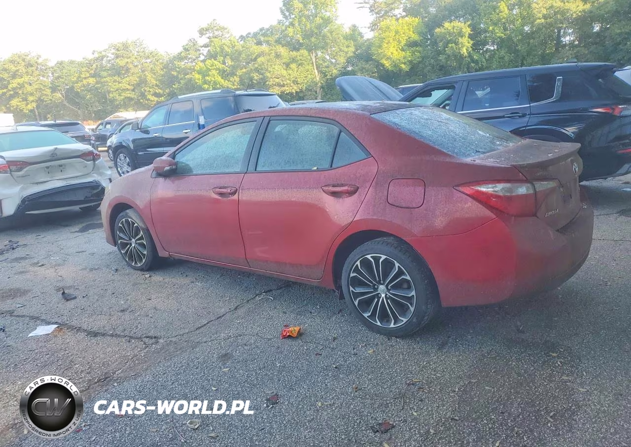 2014 Toyota Corolla S Plus VIN:5YFBURHE2EP077029 - 2