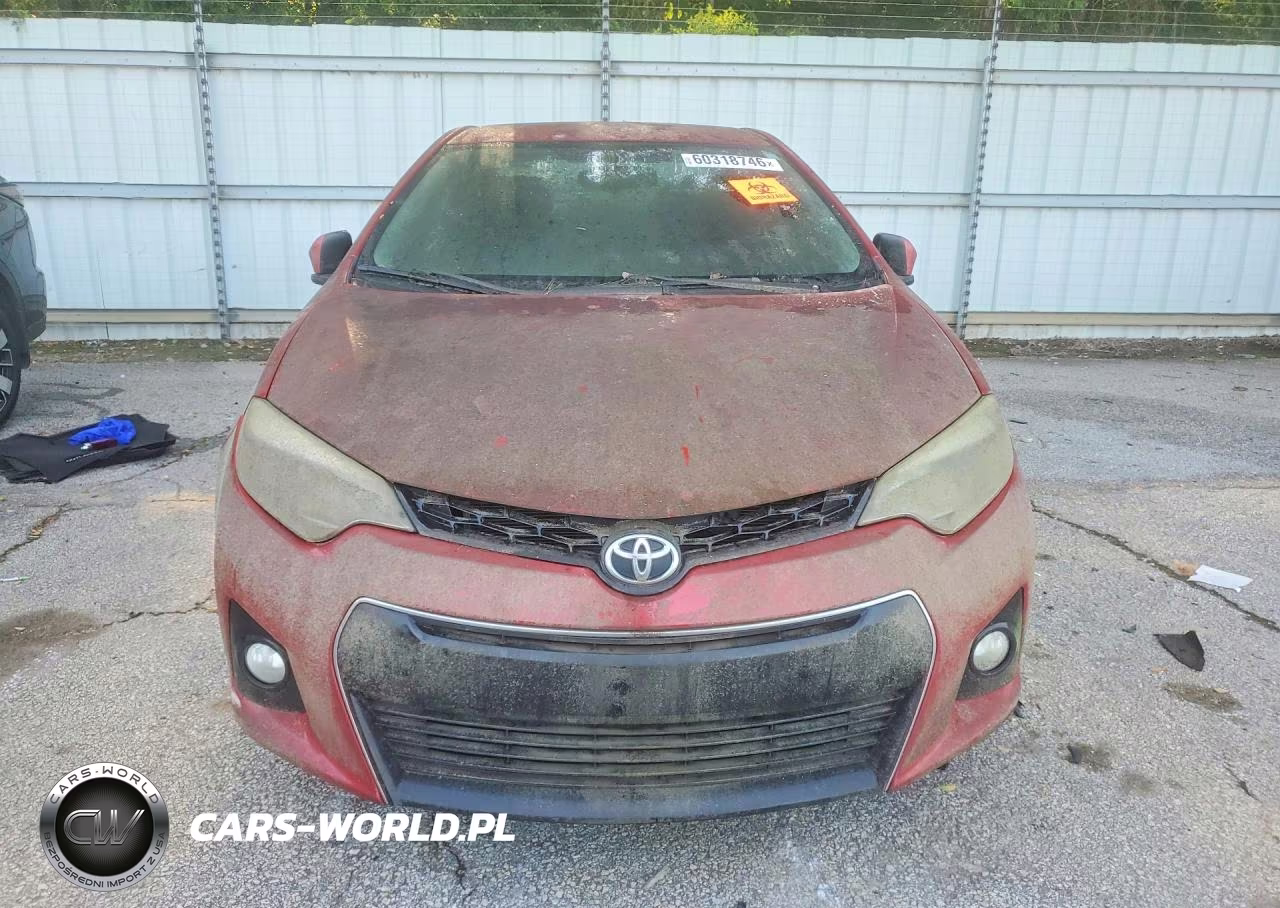 2014 Toyota Corolla S Plus VIN:5YFBURHE2EP077029 - 5
