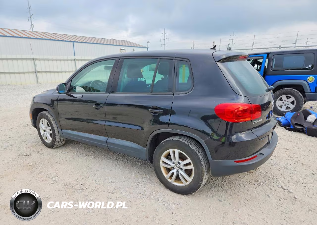 2013 Volkswagen Tiguan S VIN:WVGAV3AX7DW592000 - 2