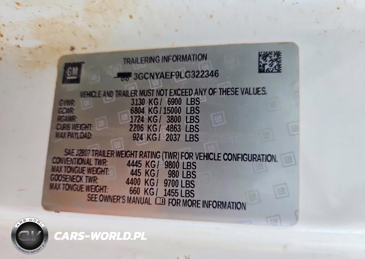 2020 Chevrolet Silverado K1500 VIN:3GCNYAEF9LG322346 - 12