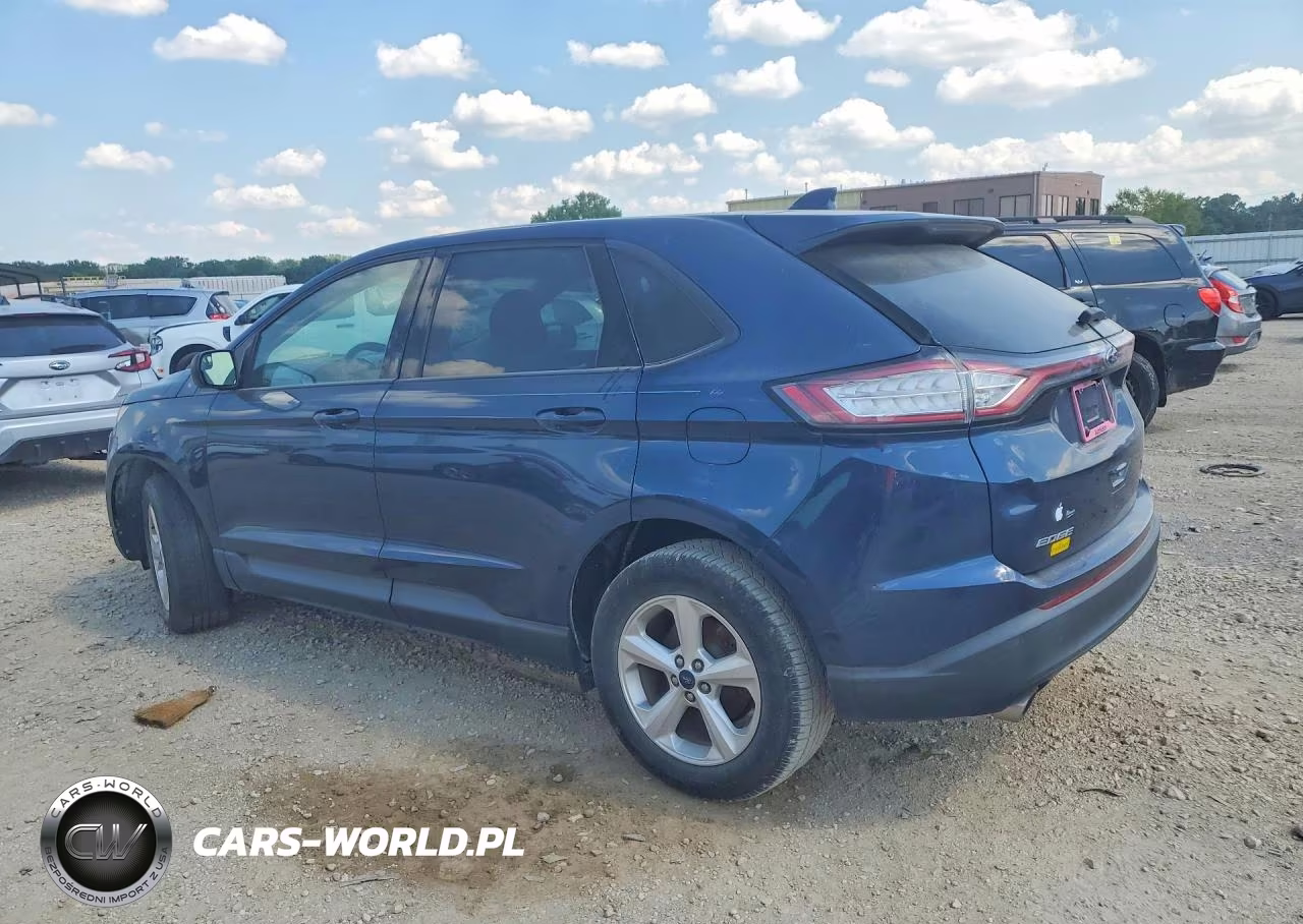 2017 Ford Edge Se VIN:2FMPK3G95HBC52282 - 2