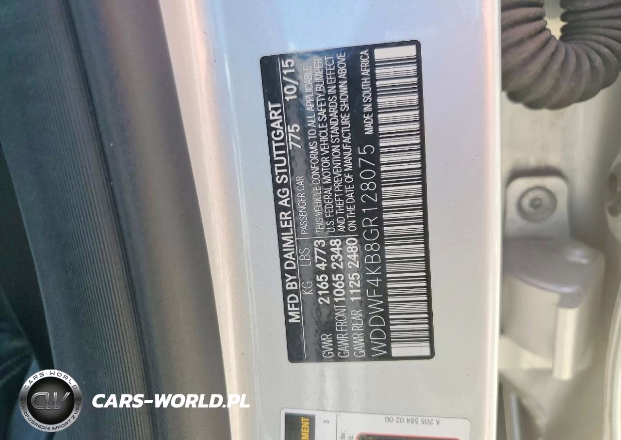 2016 Mercedes-Benz C 300 4Matic VIN:WDDWF4KB8GR128075 - 12