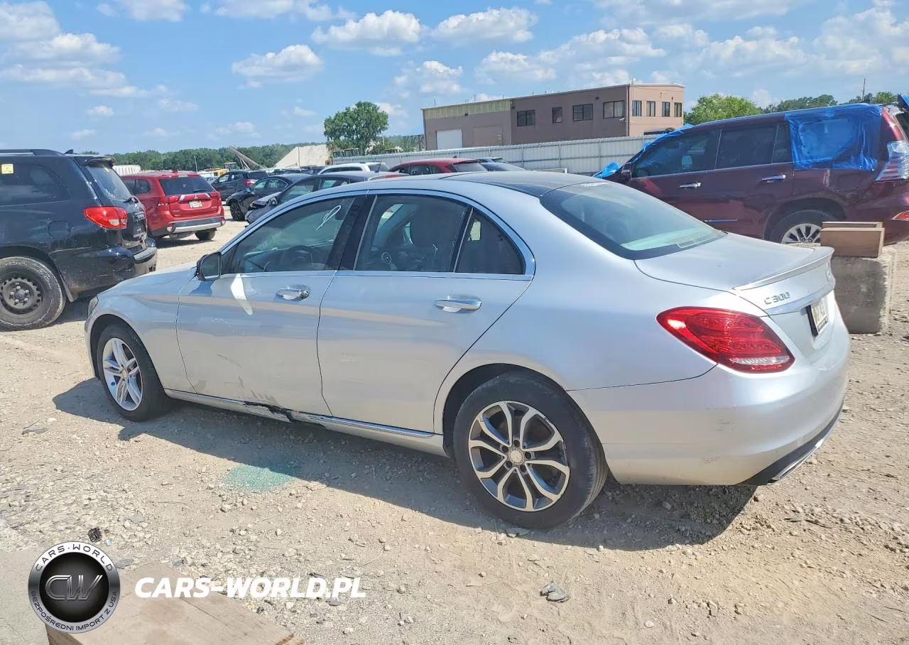 2016 Mercedes-Benz C 300 4Matic VIN:WDDWF4KB8GR128075 - 2