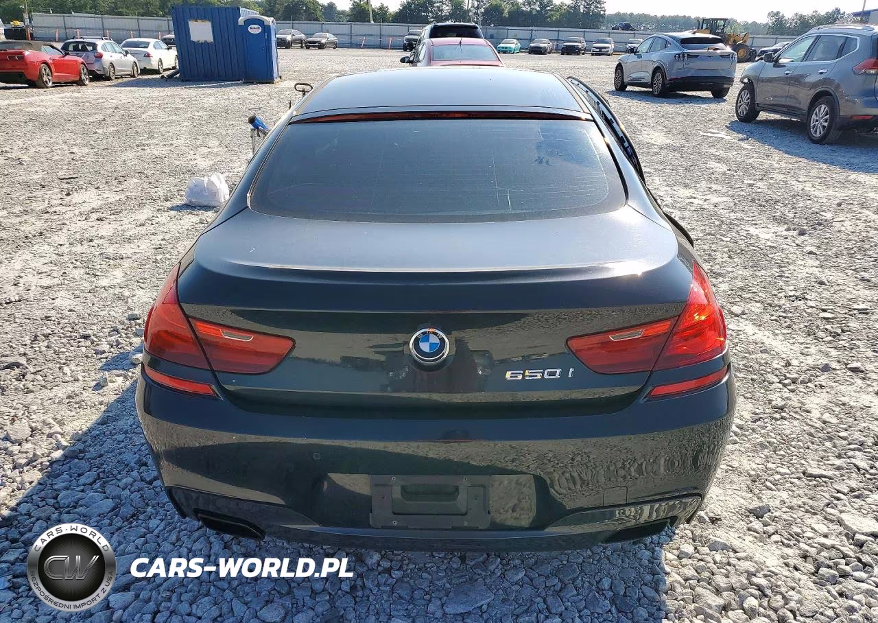 2013 BMW 650 I VIN:WBA6B2C50DDG66572 - 6