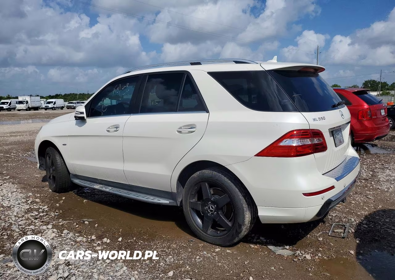 2012 Mercedes-Benz Ml 550 4Matic VIN:4JGDA7DB0CA082163 - 2