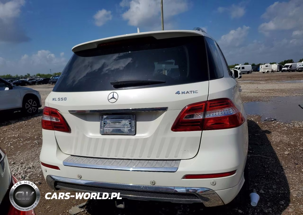 2012 Mercedes-Benz Ml 550 4Matic VIN:4JGDA7DB0CA082163 - 6