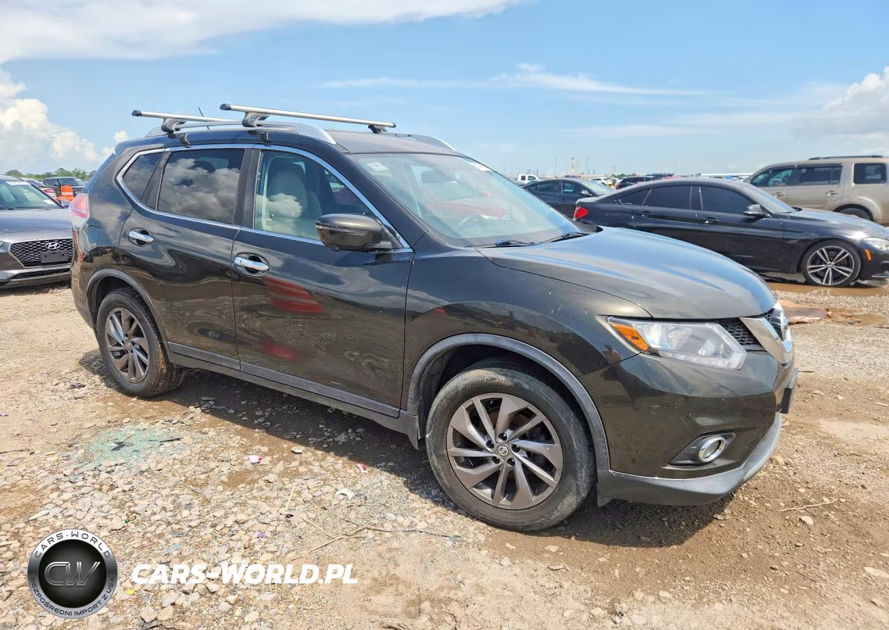 2016 Nissan Rogue Sl VIN:KNMAT2MV6GP678993 - 4