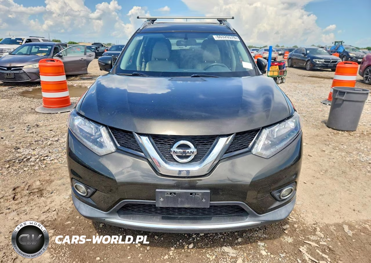 2016 Nissan Rogue Sl VIN:KNMAT2MV6GP678993 - 5