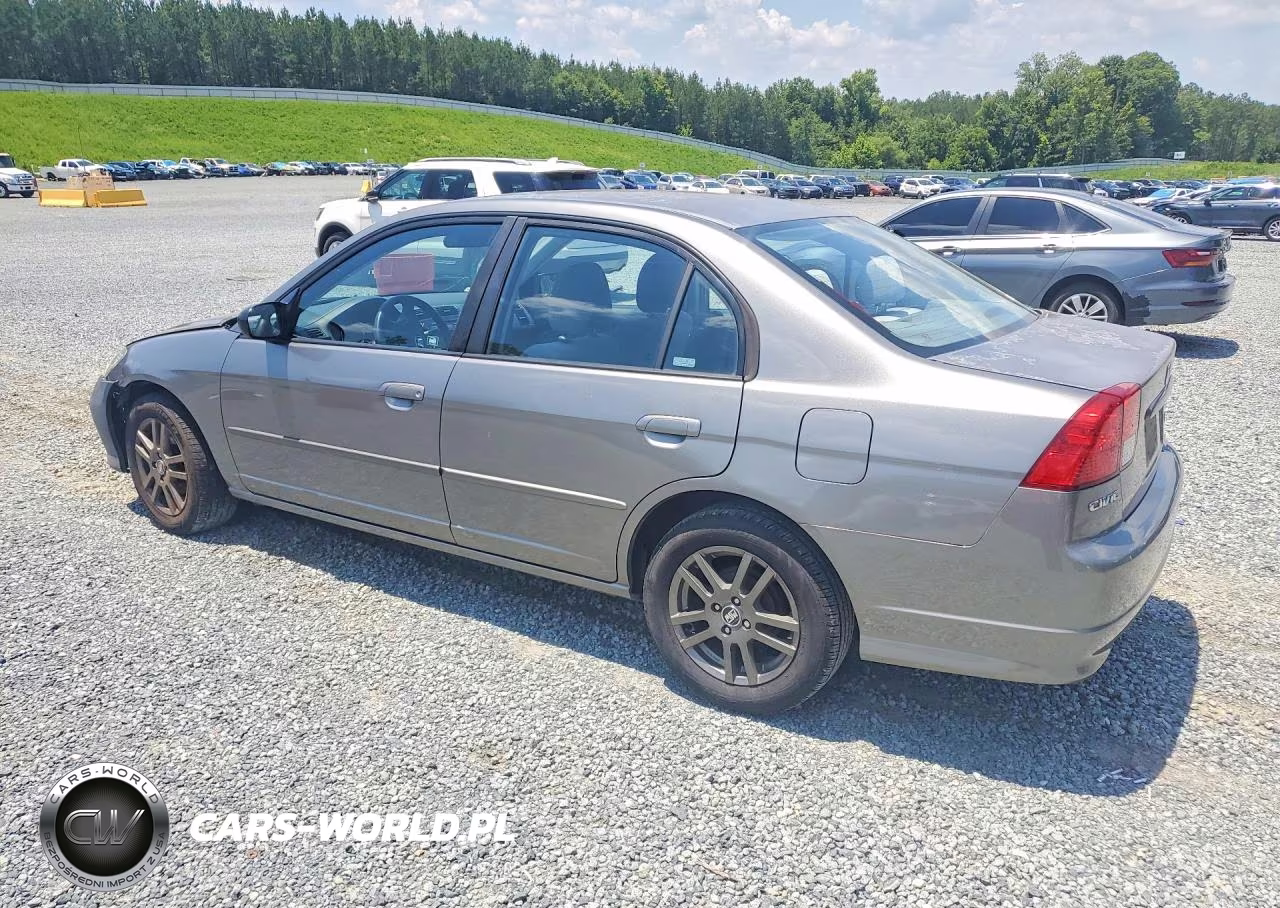 2005 Honda Civic Lx VIN:2HGES16575H634032 - 2