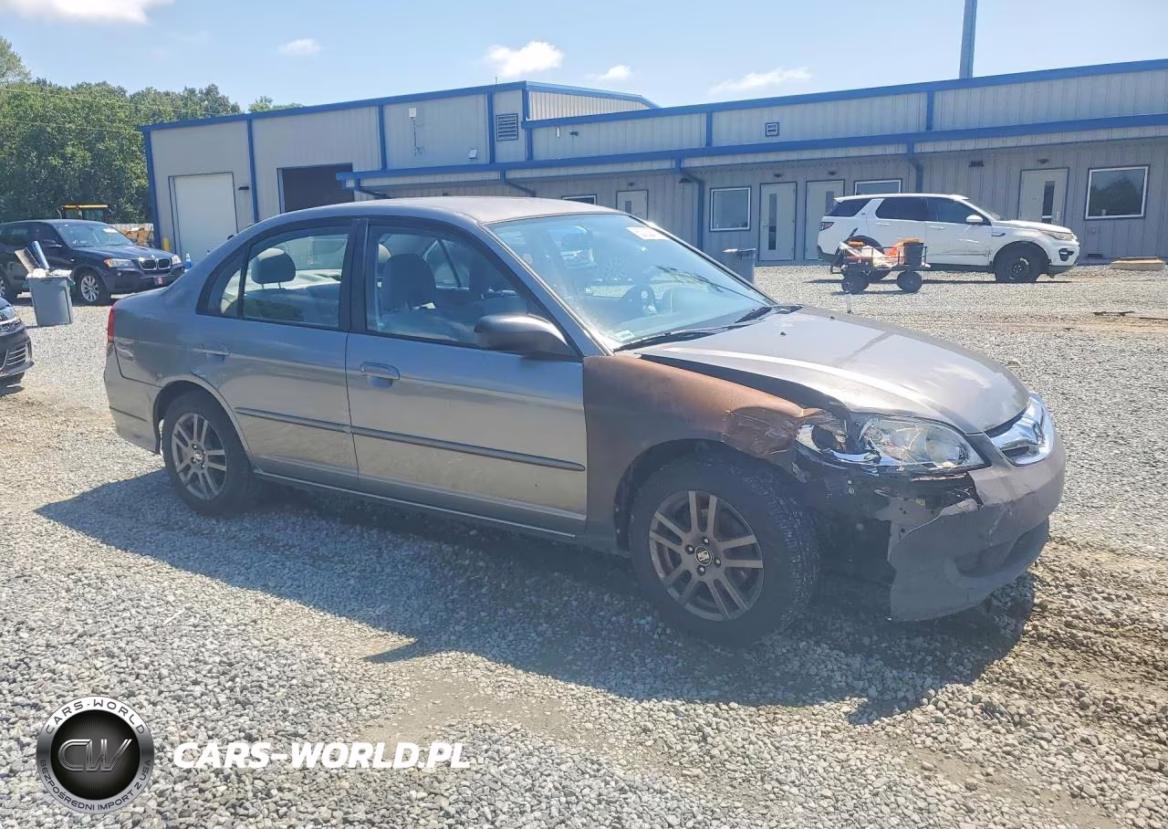 2005 Honda Civic Lx VIN:2HGES16575H634032 - 4
