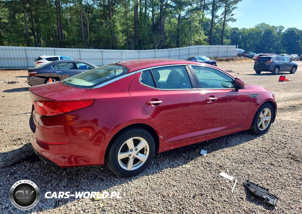 2015 Kia Optima Lx VIN:5XXGM4A70FG478058 - 3