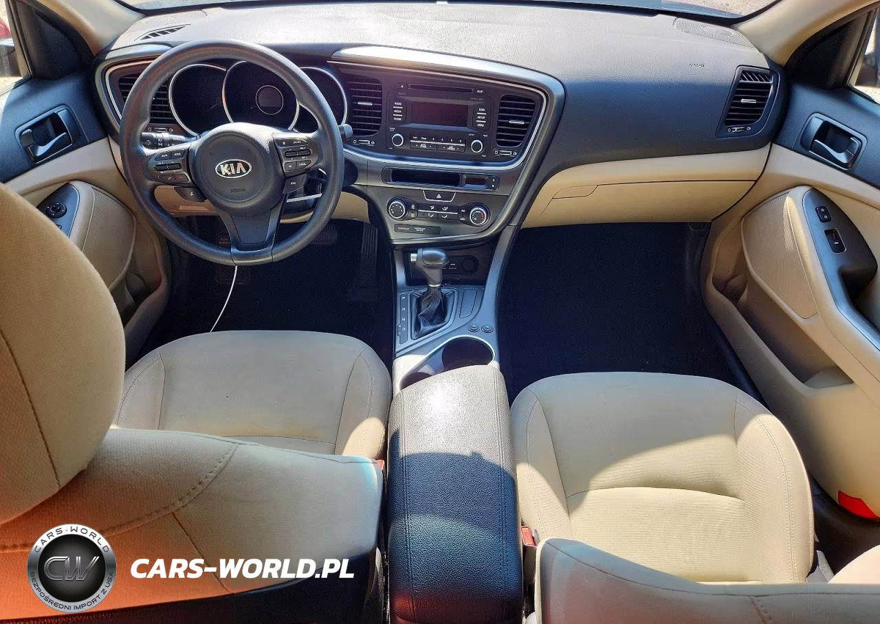 2015 Kia Optima Lx VIN:5XXGM4A70FG478058 - 8