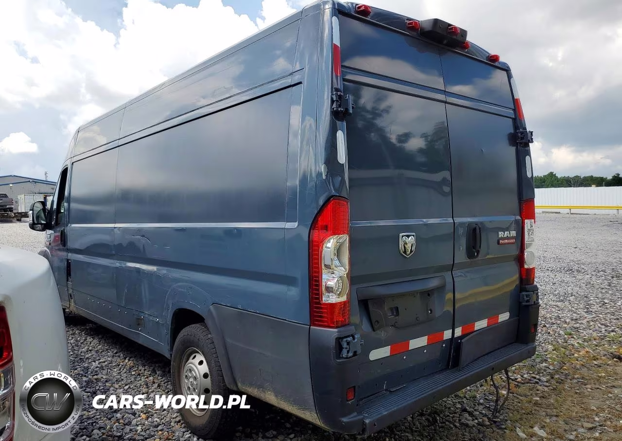 2019 Ram Promaster 3500 Delivery Van VIN:3C6URVJGXKE556334 - 2