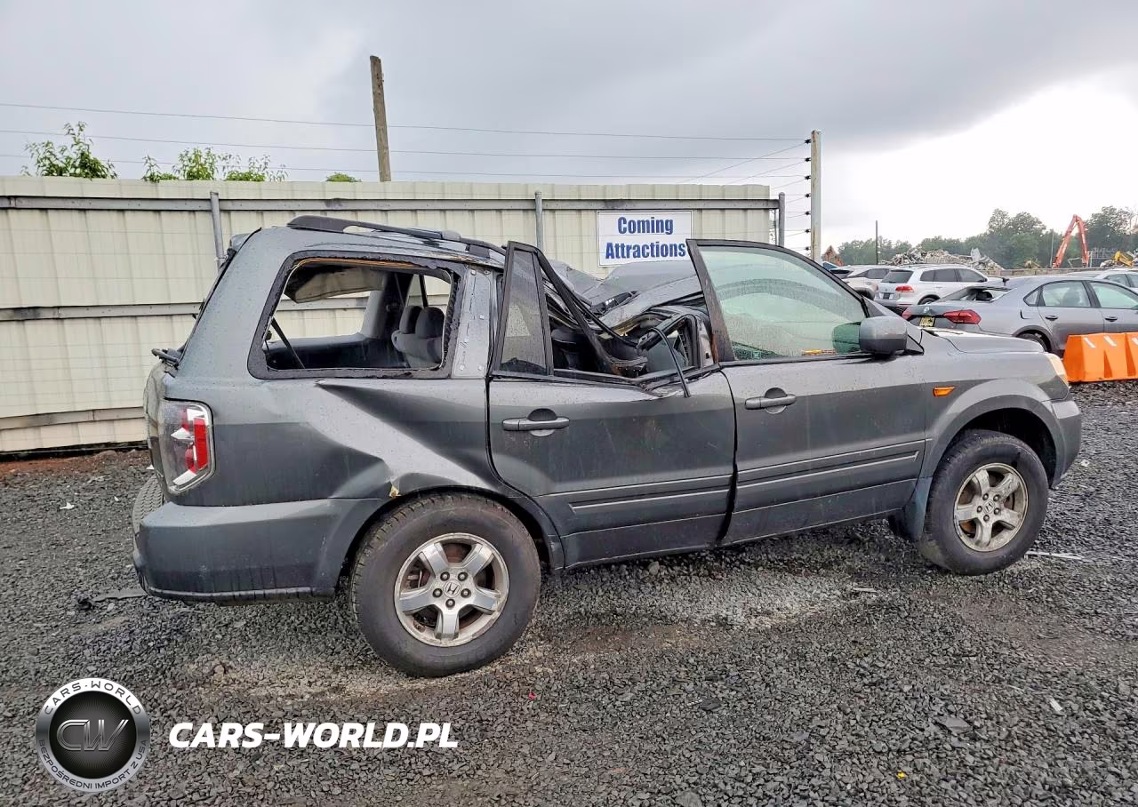2008 Honda Pilot Ex VIN:5FNYF18428B056369 - 3