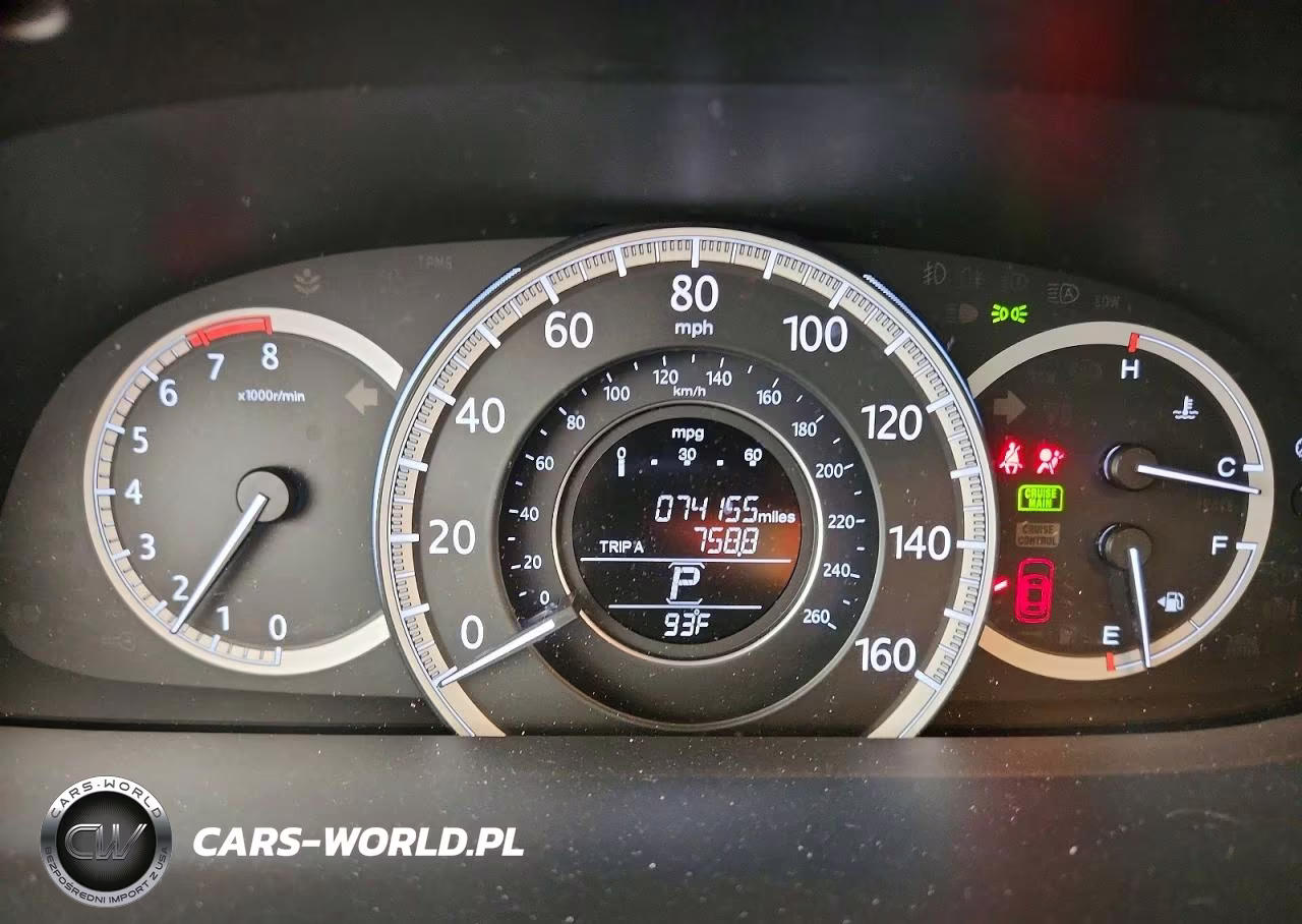 2015 Honda Accord Ex VIN:1HGCR2F72FA044489 - 9
